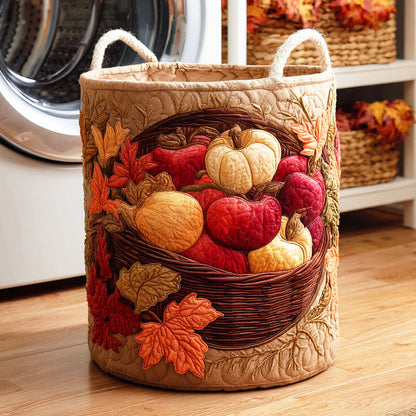 Orchard Basket Quilted Laundry Basket NCU0NTD396