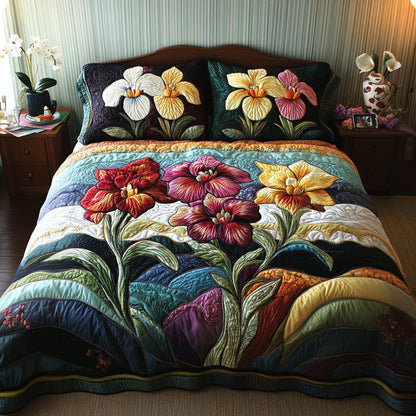 Orchids in Bloom Duvet Cover Set NCU0PTT357