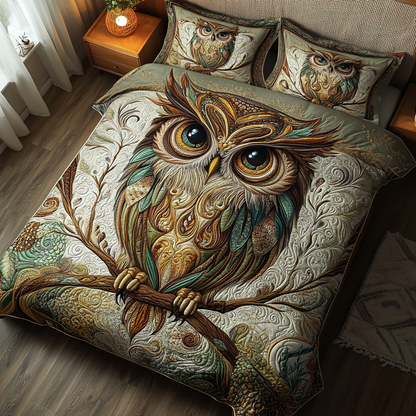 Owl Sanctuary Duvet Cover Set NCU0DDK290