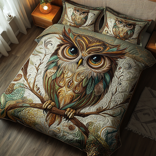Owl Sanctuary Duvet Cover Set NCU0DDK290