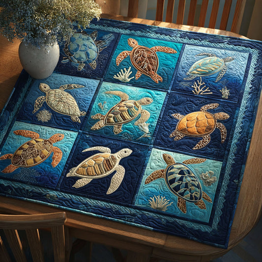 Pacific Wanderer Quilted Table Topper NCU0PTT689