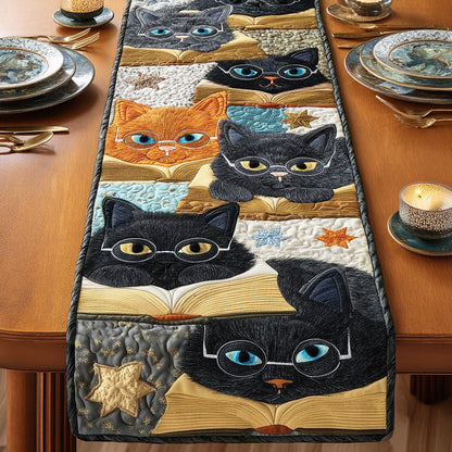 Page Pouncer Quilted Table Runner NCU0NTD1224