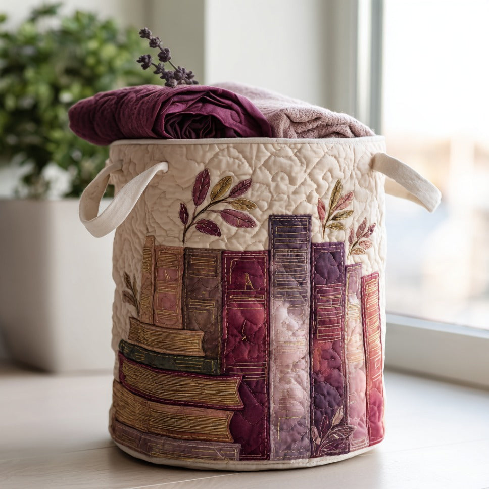 Page Turner Quilted Laundry Basket NCU0DV821