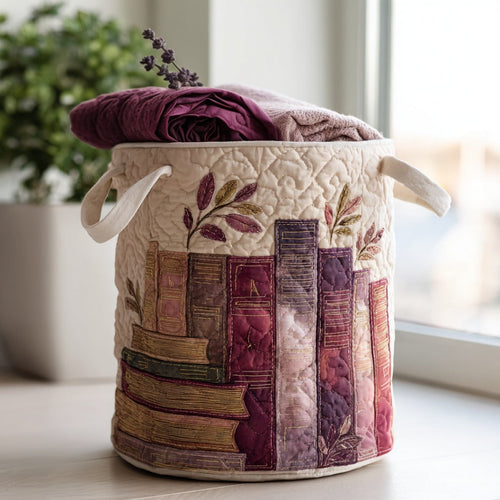 Page Turner Quilted Laundry Basket NCU0DV821