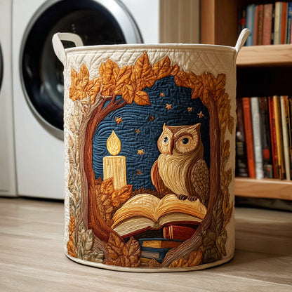 Pages of Wisdom Quilted Laundry Basket NCU0NTD1065