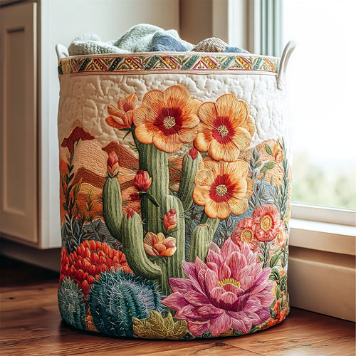 Painted Desert Quilted Laundry Basket NCU0PVL658