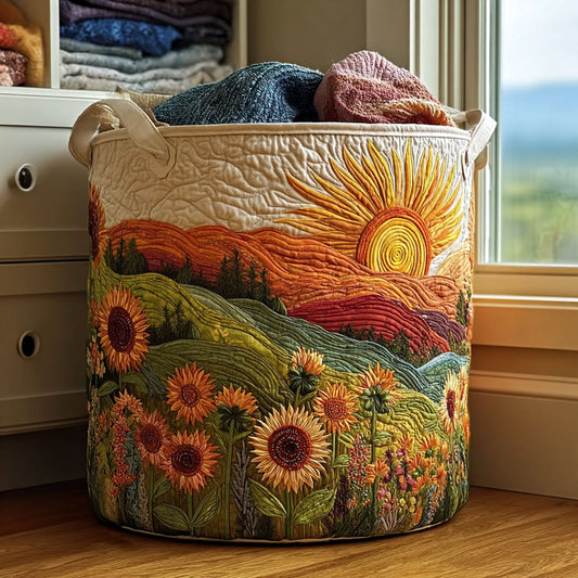 Painted Hills Quilted Laundry Basket NCU0DDK2023