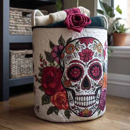 Painted Remembrance Quilted Laundry Basket NCU0PTT1094