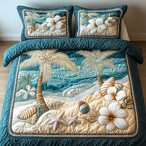 Palm Haven Duvet Cover Set NCU0DV300