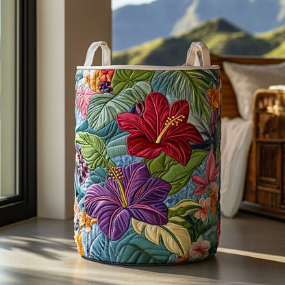 Paradise Glow Quilted Laundry Basket NCU0PVL488