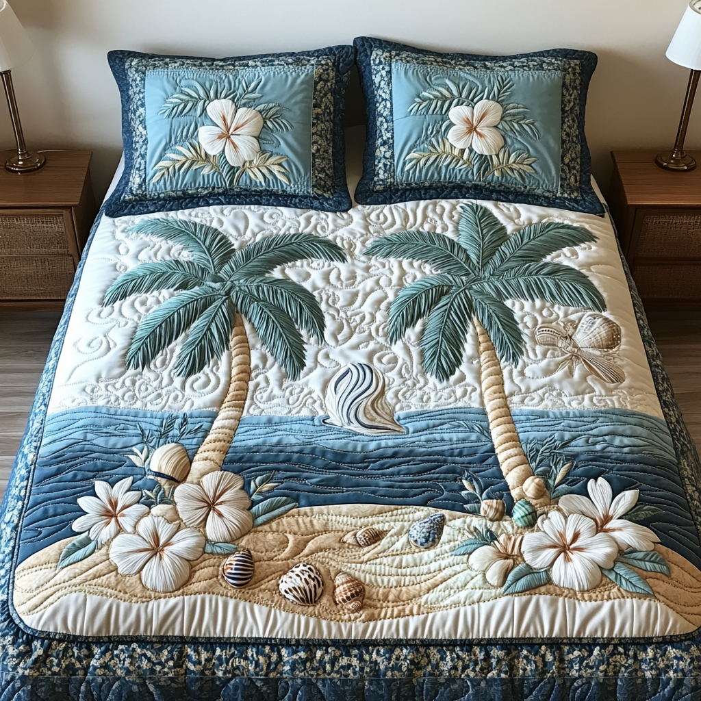 Paradise Shore Duvet Cover Set NCU0DV296