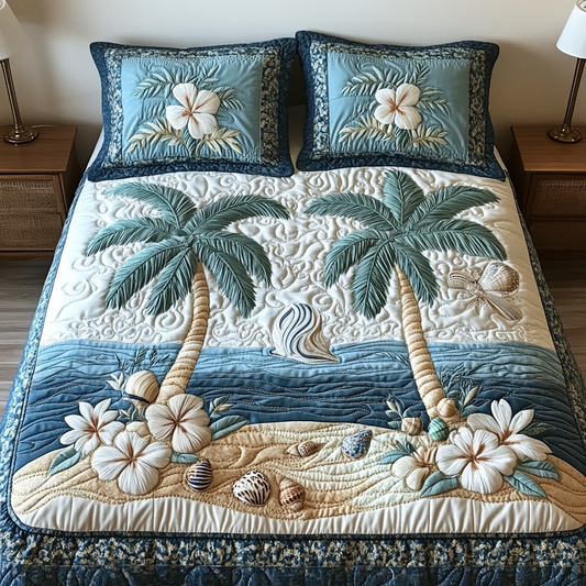Paradise Shore Duvet Cover Set NCU0DV296