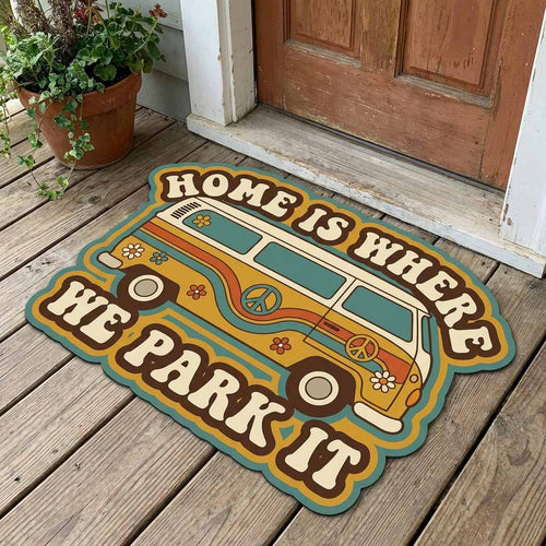 Park Life Custom Shape Doormat NCU0NXD1802