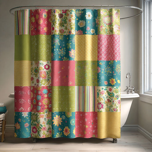 Pastel Garden Shower Curtain NCU0NTD1413