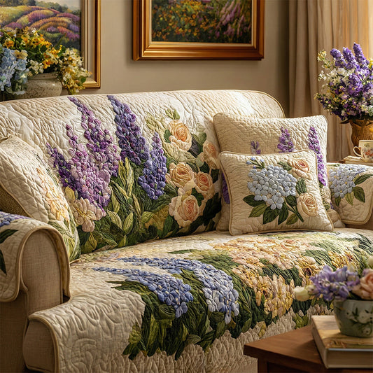 Patch Garden Quilted Sofa Cover NCU0LDH730