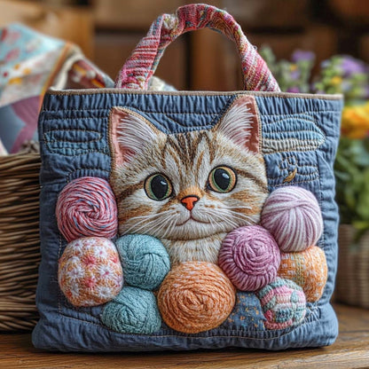 Pastel Paws Quilted Tote Bag NCU0NXD608