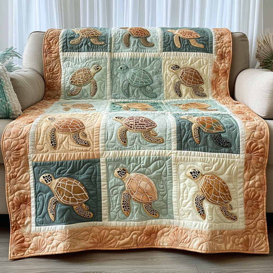Pastel Tide Quilted Blanket NCU0NXD1774