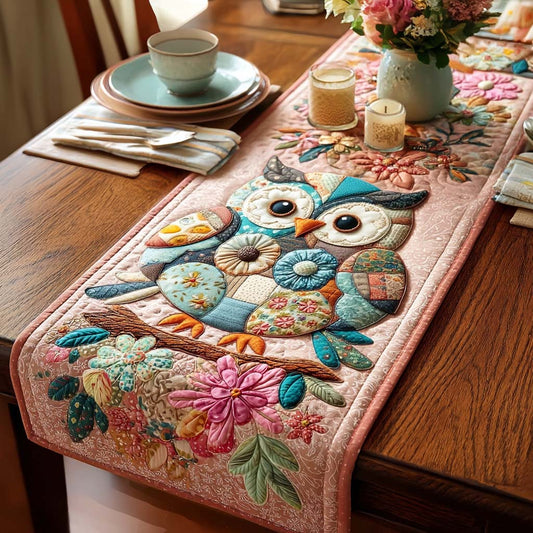 Pastel Wings Quilted Table Runner NCU0DQQ0359