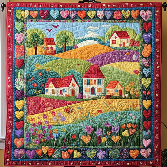 Pastoral Views Quilted Blanket NCU0NVH250