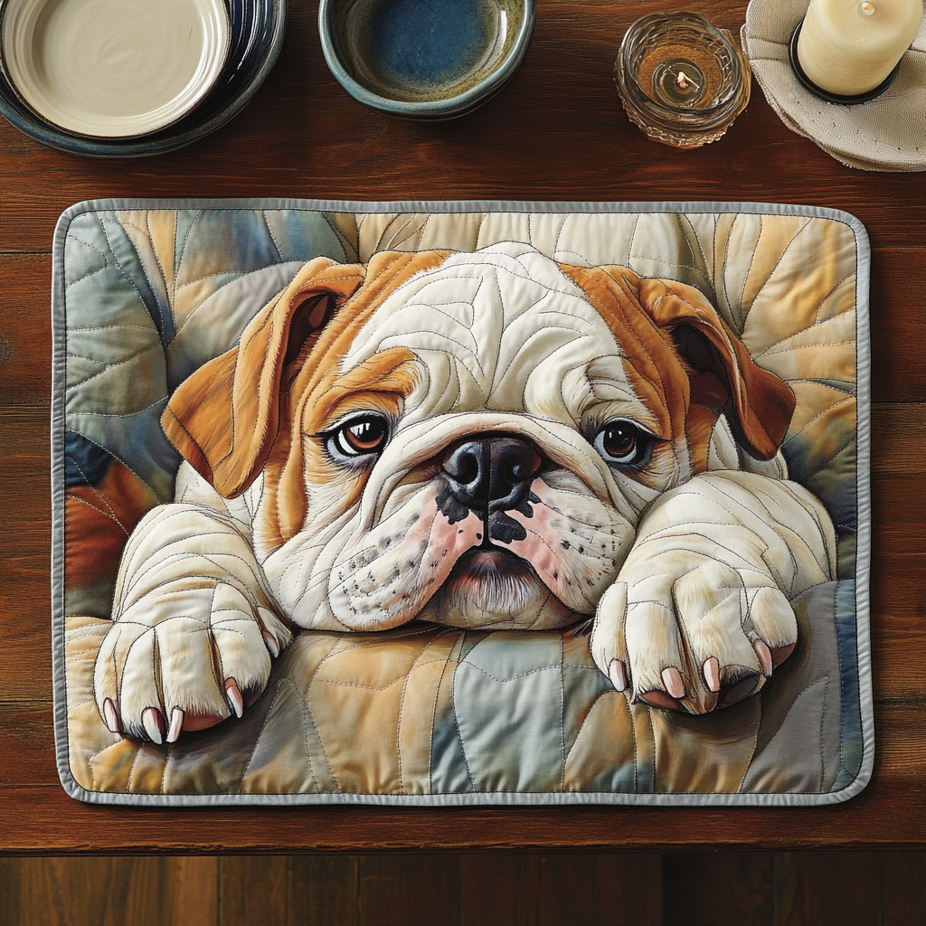 Patch Pup Quilted Place Mat NCU0NVH873