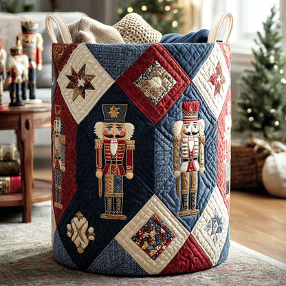 Patchwork Guard Quilted Laundry Basket NCU0NTV760