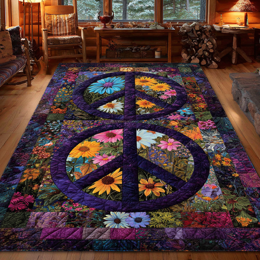 Patchwork Peace Area Rug NCU0NXD1548