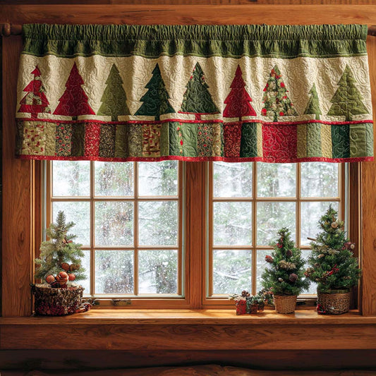 Patchwork Pine Row Quilted Valance NCU0NNT1537