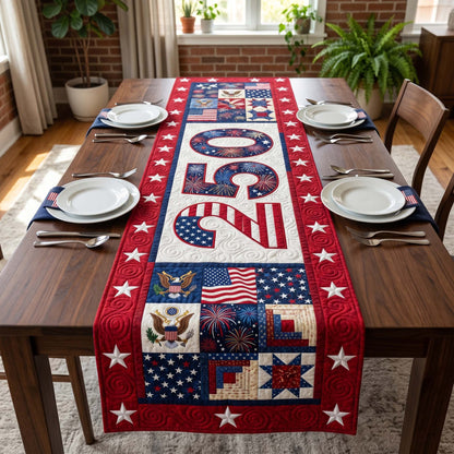 Patriot Vision Quilted Table Runner NCU0HNH1062