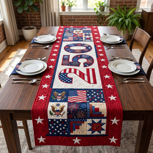 Patriot Vision Quilted Table Runner NCU0HNH1062