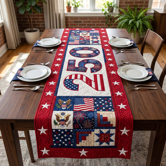 Patriot Vision Quilted Table Runner NCU0HNH1062