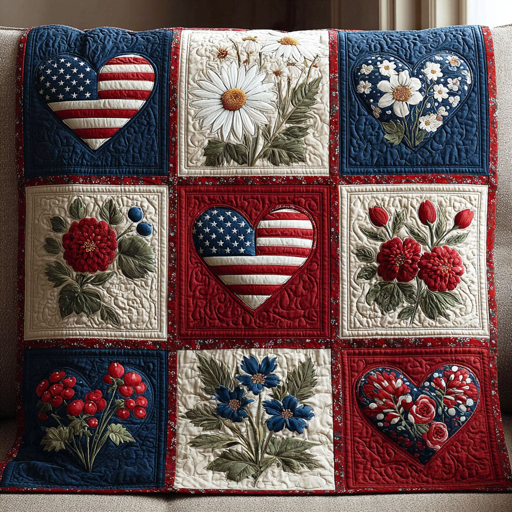 Patriot Comfort Quilted Blanket NCU0NTD1556