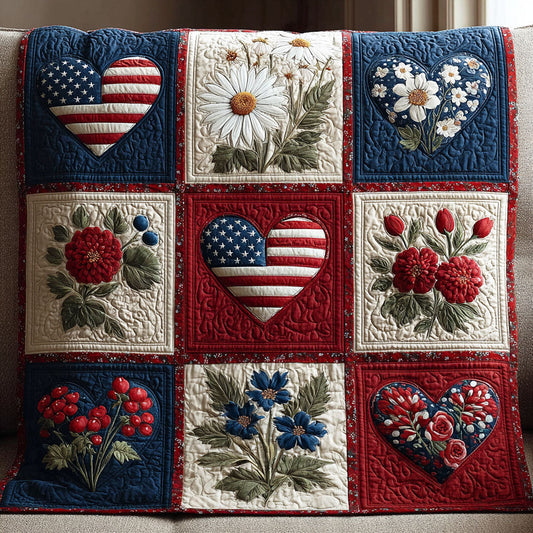 Patriot Comfort Quilted Blanket NCU0NTD1556