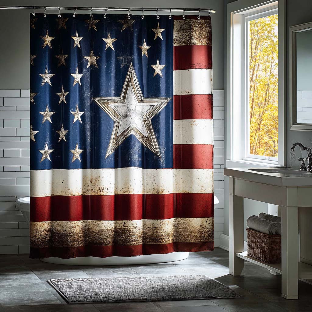 Patriot Harmony Shower Curtain NCU0DQQ0306