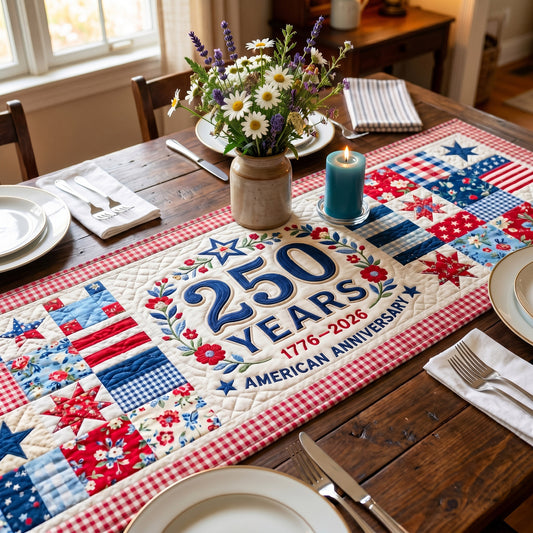 Patriot Pride Quilted Table Runner NCU0DV2127