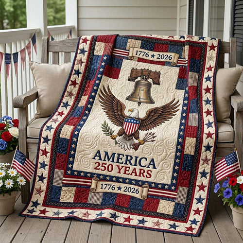 Patriot Spirit Quilted Blanket NCU0HNH1036