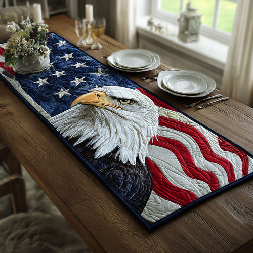 Patriot Wings Quilted Table Runner NCU0DDK2539