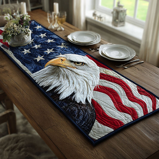 Patriot Wings Quilted Table Runner NCU0DDK2539