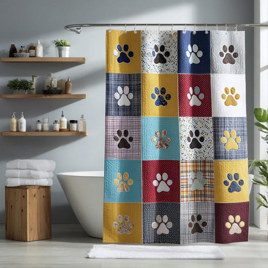 Paw Fun Shower Curtain NCU0DV1849