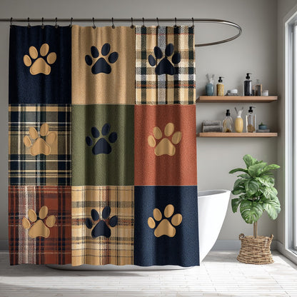 Paw Motion Shower Curtain NCU0DV1851
