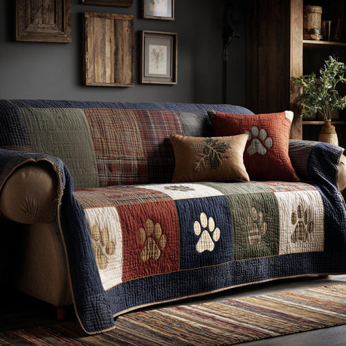 Paw Haven Quilted Sofa Cover NCU0DV1729