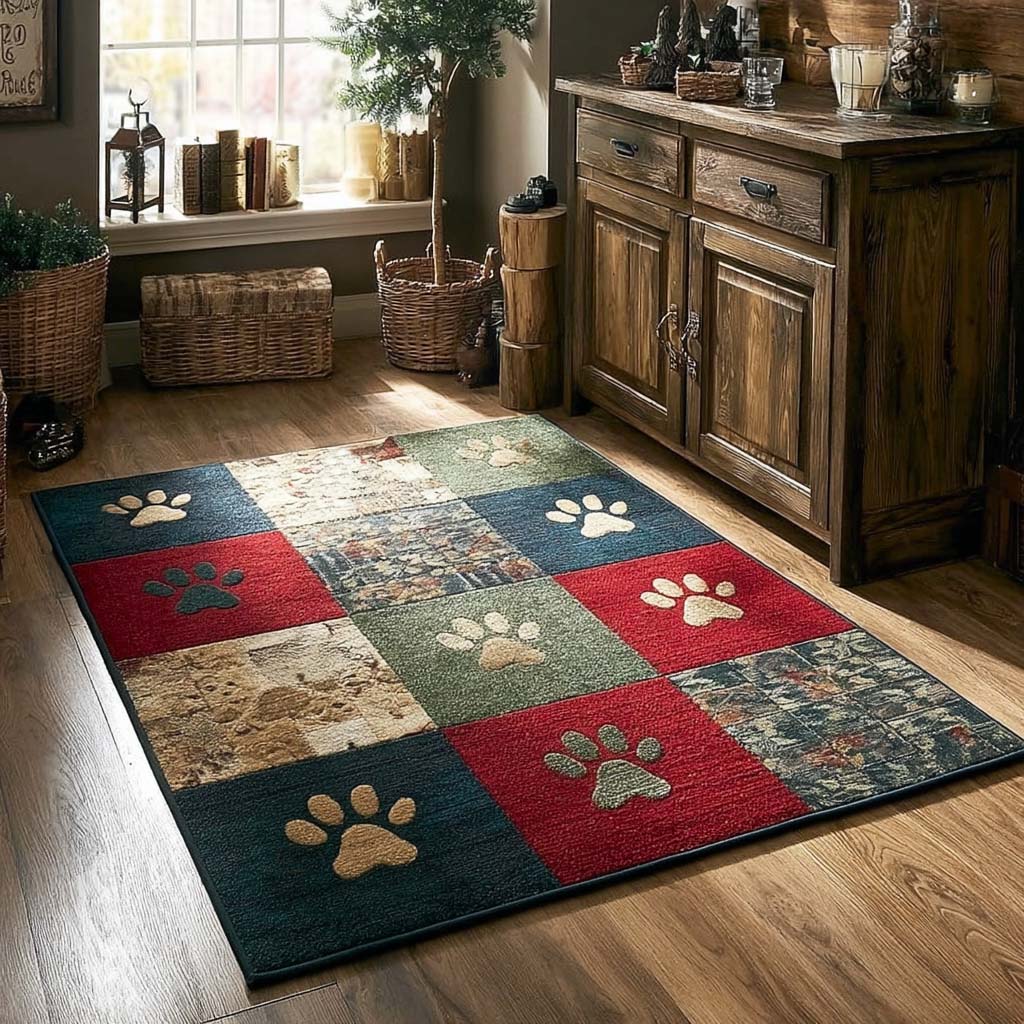Paw Palace Area Rug NCU0NNL110
