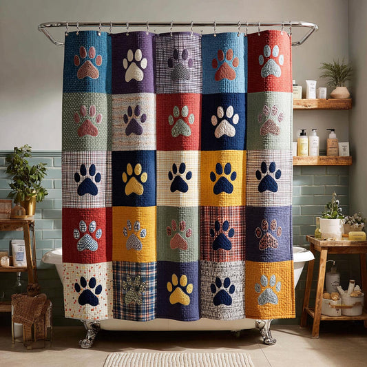 Paw Party Shower Curtain NCU0DV1844
