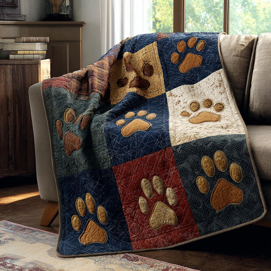 Paw Rhythm Quilted Blanket NCU0DV1800