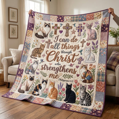 Paws Beneath The Cross Quilted Blanket NCU0PTT3303