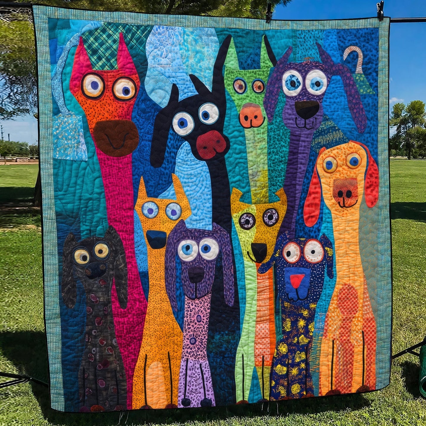 Paws and Whiskers Quilted Blanket NCU0PT1953