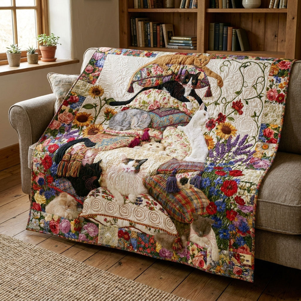 Paws on Everything Quilted Blanket NCU0PTT3194