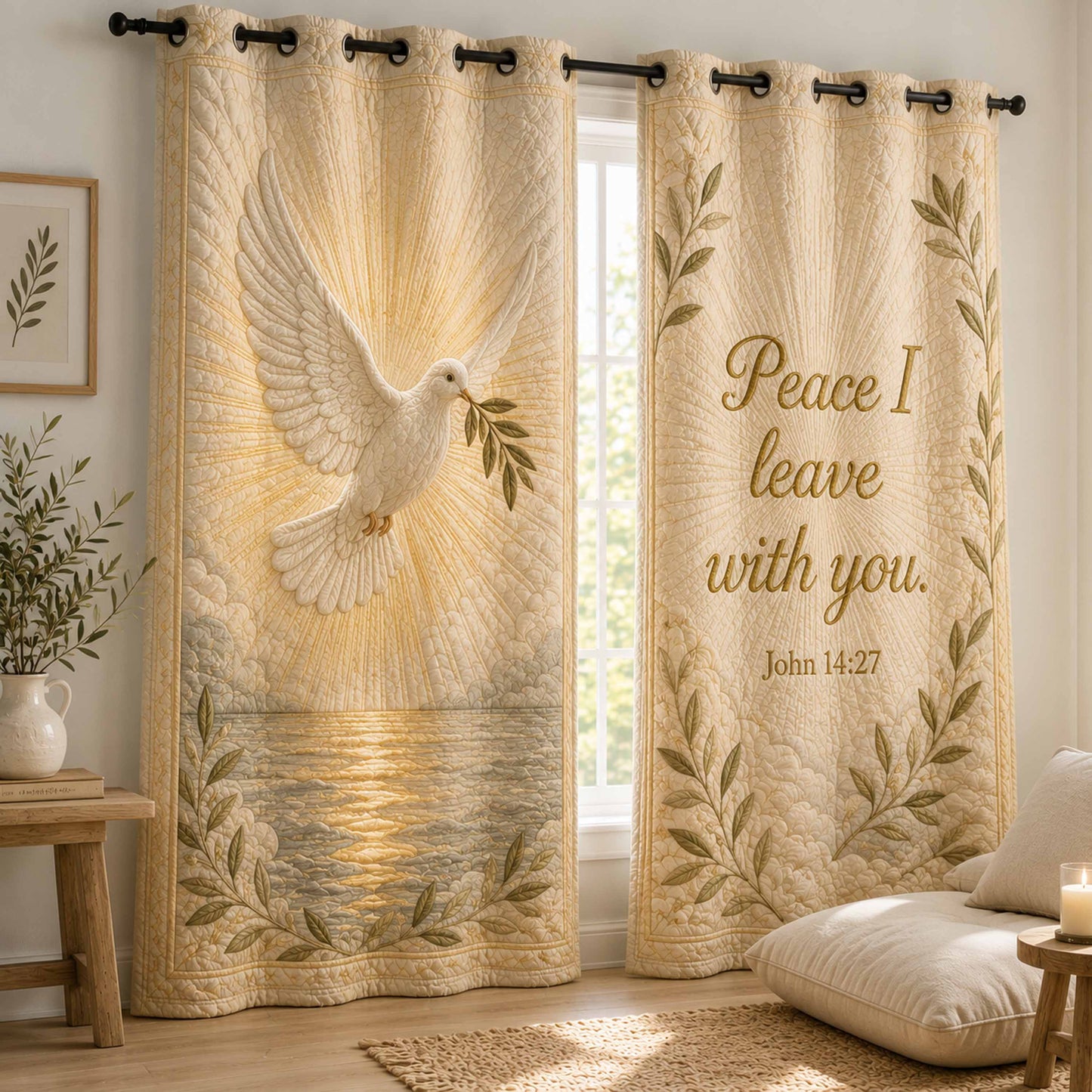 Peace Within Quilted Curtains NCU0NTD2100