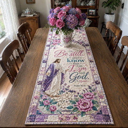 Peace for the Soul Quilted Table Runner NCU0PTT3408