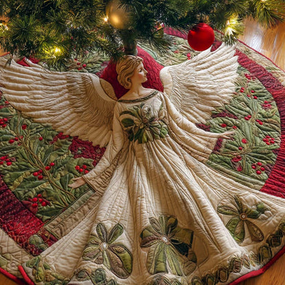 Peaceful Blessing Quilted Tree Skirt NCU0NXD995