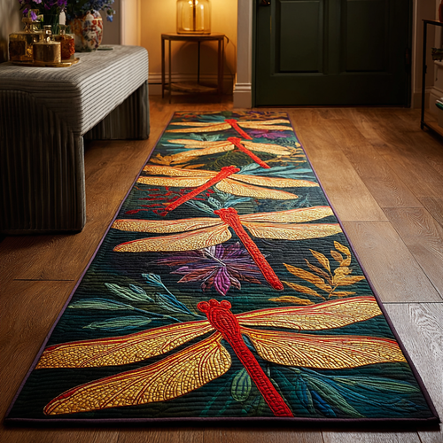Peaceful Dragonfly Runner Carpet NCU0DK10897